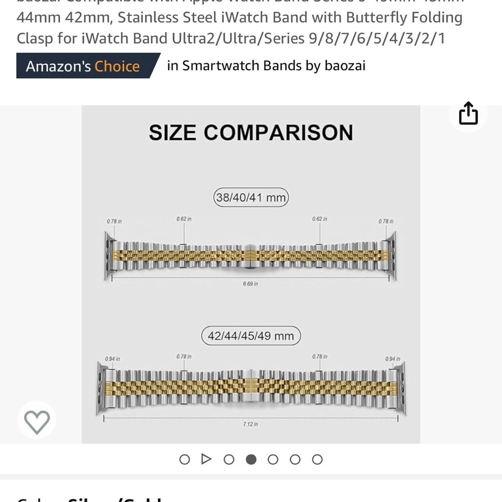 ⌚️ APPLE WATCH BAND - Picture 5 of 9